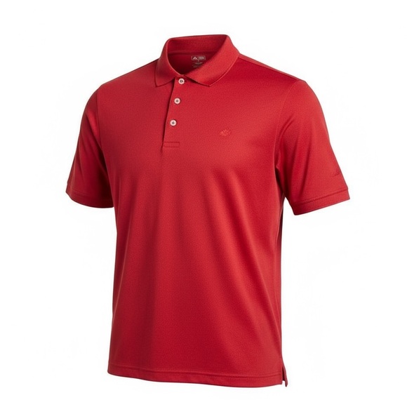 adidas Other - adidas Golf  Polo Shirt Men's Size X-Large Red Short Sleeves Top Casual EUC